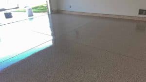 Metallic Garage Floor