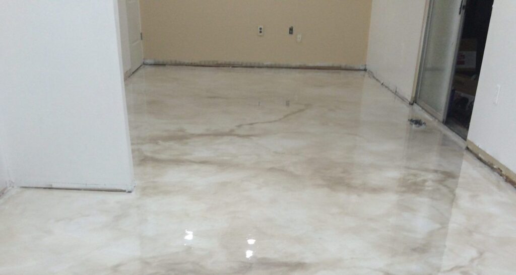 Epoxy Basement Floor