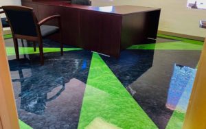 Glow in Dark Epoxy Floor