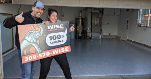 Wise Coatings - 100% Satisfied Clients - Epoxy and Polyaspartic Floor Coating