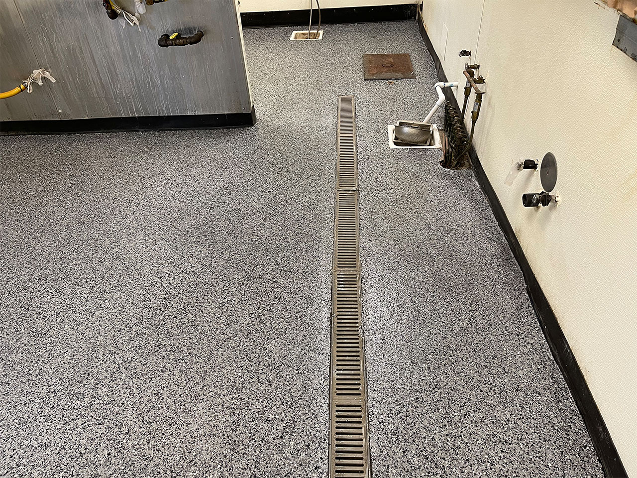 Epoxy Kitchen Floor by Wise Coatings