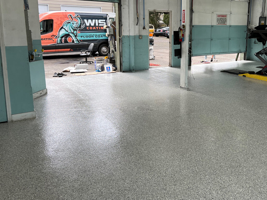 Commercial Epoxy Flooring Services by Wise Coatings