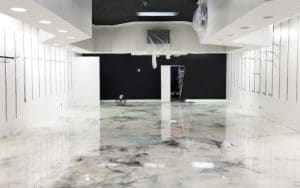 Showroom Floor Coating in Portland, OR