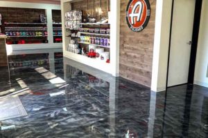 Black Epoxy Floors