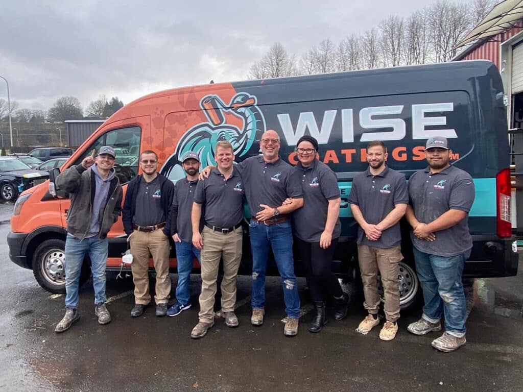 Garage Floor Coating Franchise - Wise Coatings Team