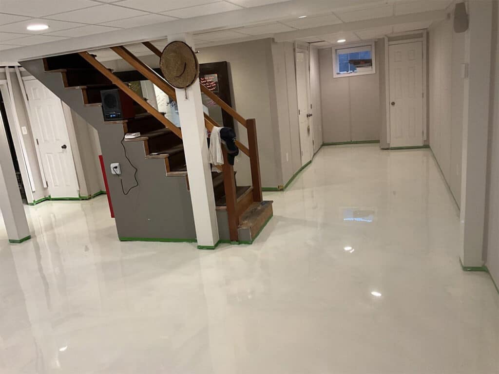 Basement Floor Coatings by Wise Coatings
