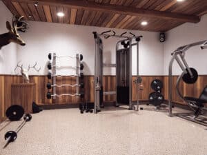 GYM, basement and interior epoxy floor coating